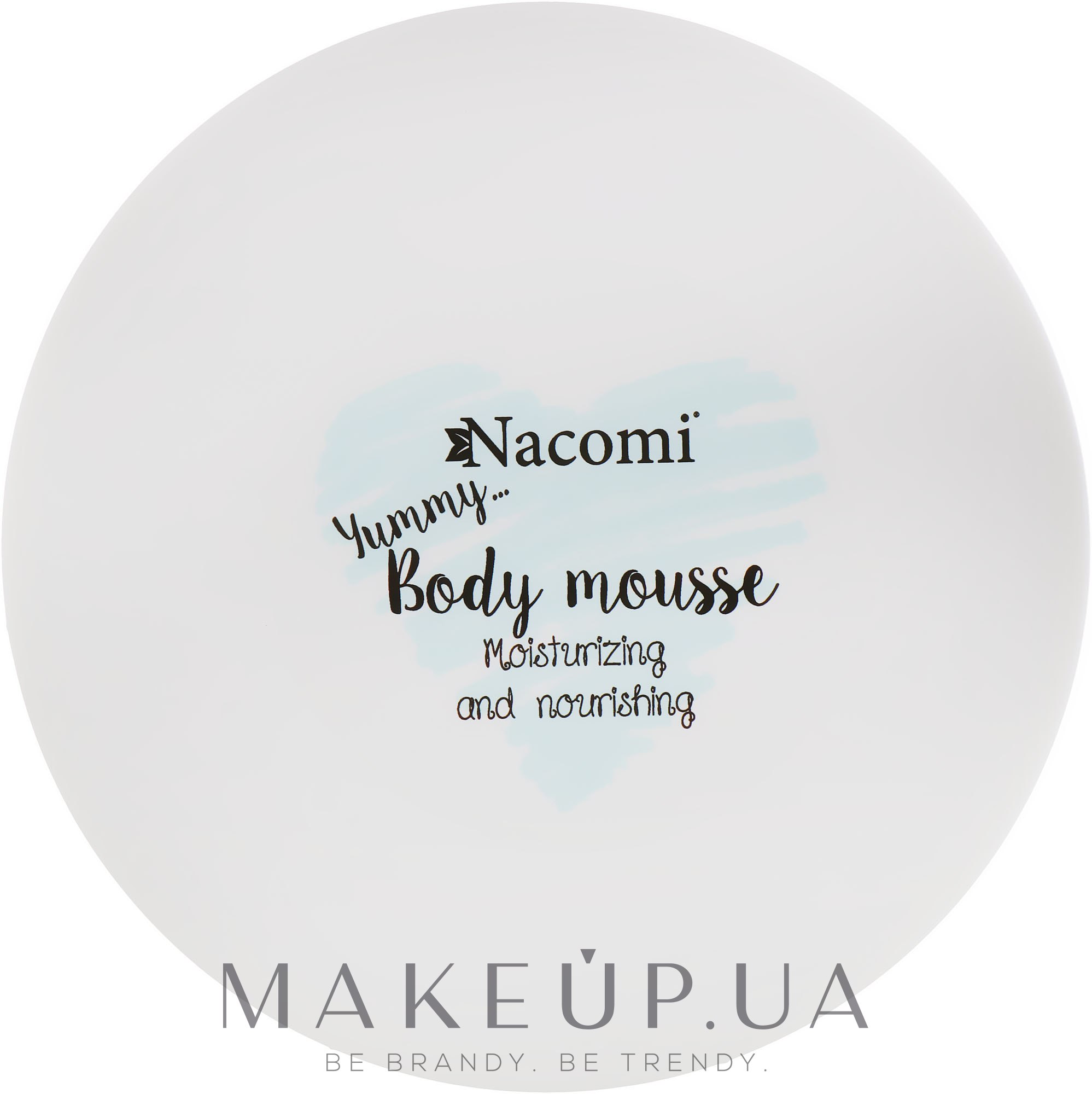 Мусс для тела "Сладкий малиновый кекс" - Nacomi Body Mousse — фото 180ml