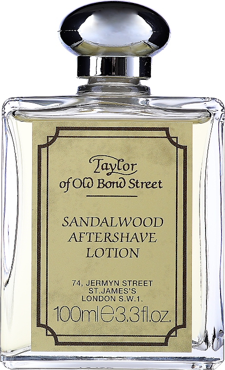 Taylor Of Old Bond Street Sandalwood Aftershave Lotion Alcohol-Based - Лосьон после бритья — фото N1