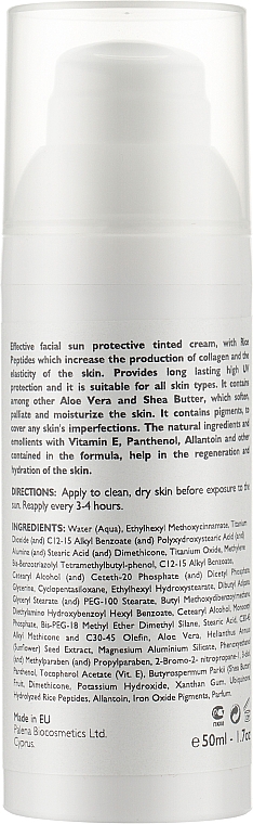 Тональний фотозахисний крем SPF 35 - Spa Abyss Tinted Sun Protective Cream SPF35 — фото N2