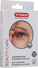 Контурные накладки для глаз гидрогелевые - Titania — фото N1