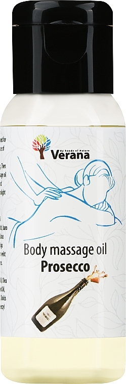 Масажна олія для тіла "Prosecco" - Verana Body Massage Oil — фото N1
