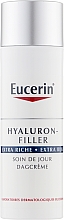 Парфумерія, косметика Денний крем для обличчя - Eucerin Hyaluron-Filler Extra Riche Day Cream