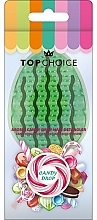 Парфумерія, косметика Щітка для волосся "Aroma Candy Drop" 64395, зелена - Top Choice Hair Detangler