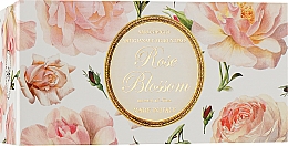 Парфумерія, косметика Набір туалетного мила "Троянда" - Saponificio Artigianale Fiorentino Rose Blossom