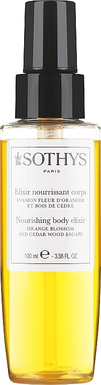 Насичений еліксир для тіла з апельсином і кедром - Sothys Nourishing Body Elixir Orange Blossom And Cedar Escape