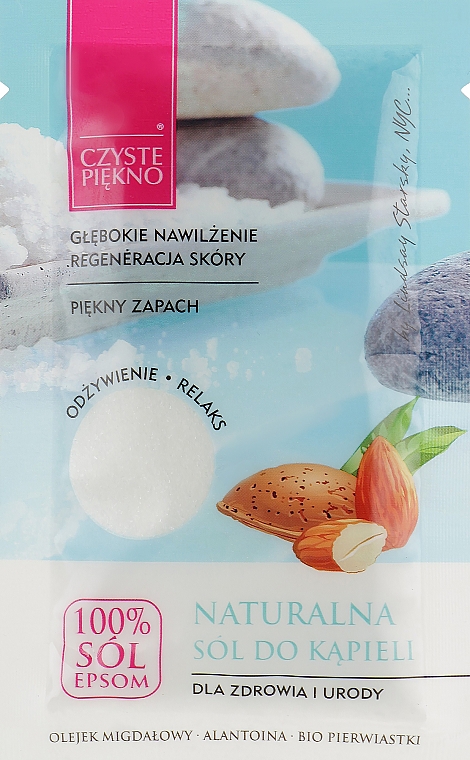 Соль для ванны "С миндальным маслом" - Czyste Piekno — фото N1