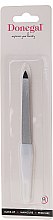 Пилочка для ногтей двусторонняя сапфирная, 15 см, 1019, белая - Donegal — фото N1