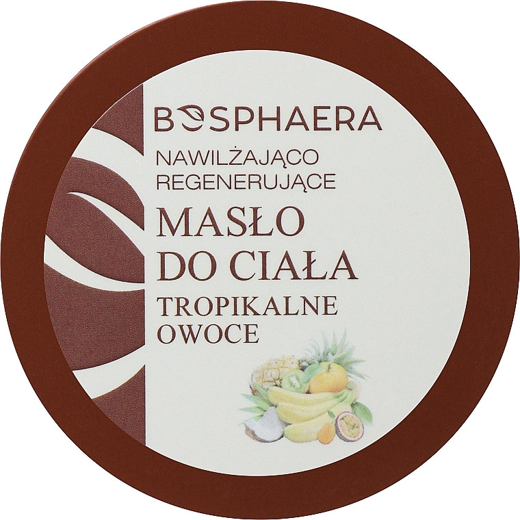 Зволожувальне і регенерувальне масло для тіла "Тропічні фрукти" - Bosphaera — фото N3