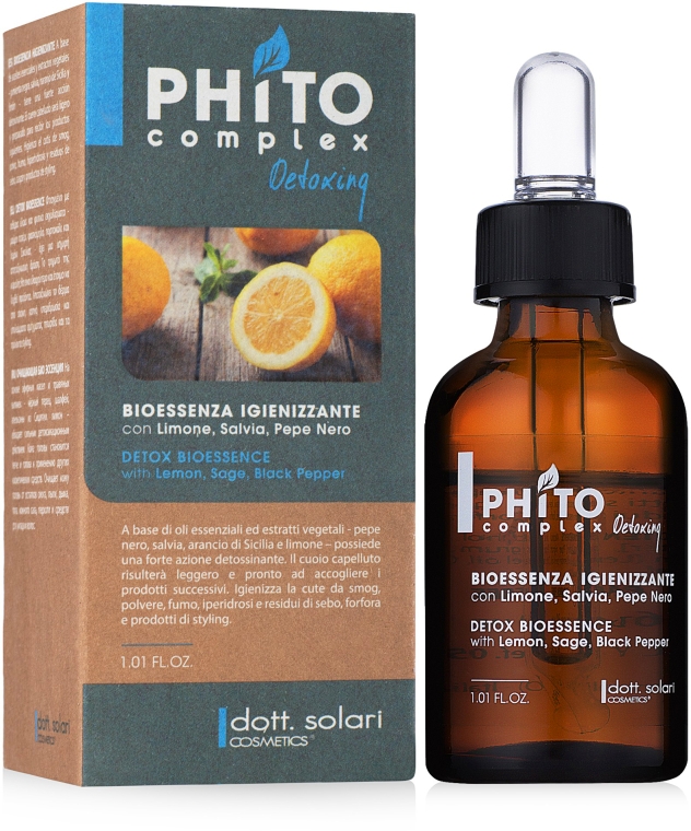 Детокс біоесенція - Dott. Solari Phito Complex Sanitizer Detoxing Bioessenza — фото N1