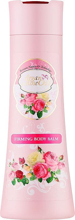 Зміцнювальний бальзам для тіла "Аргана й троянда" - Ventoni Cosmetics Argan & Rose Oil — фото N1