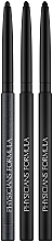 Набор водостойких гелевых карандашей с тремя финишами - Physicians Formula Eye Booster Gel Eyeliner Trio Black (eyeliner/3*0.37g) — фото N2