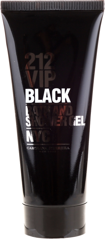 Carolina Herrera 212 VIP Black - Набор (edp/100ml + sh/gel/100ml + edp/mini/10ml) — фото N3