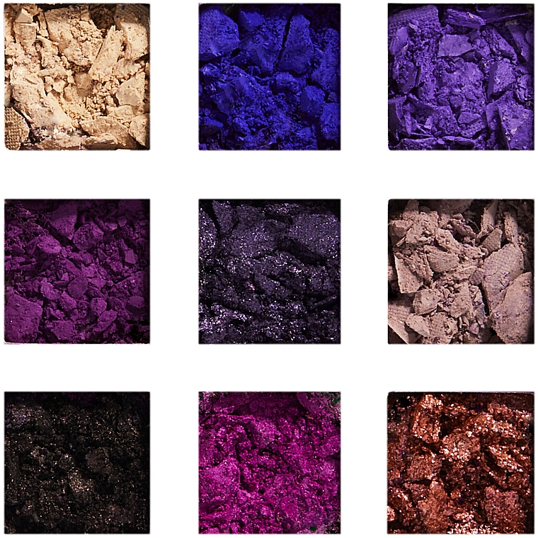 Палетка теней - Makeup Obsession Purple Reign Eyeshadow Palette — фото N4