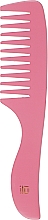 Гребінь для волосся - Ilu Bamboo Hair Comb Pink Flamingo — фото N1