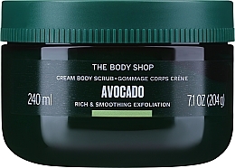 Парфумерія, косметика Скраб для тіла "Авокадо" - The Body Shop Avocado Body Scrub