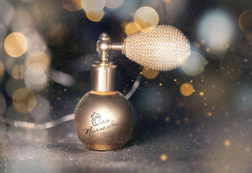 Шиммерная парфюмированая пудра - Оля Полякова Shimmering Perfumed Powder — фото N2