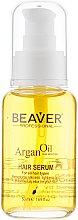 Питающая восстанавливающая сыворотка с аргановым маслом - Beaver Professional Argan Oil Hair Serum — фото N2