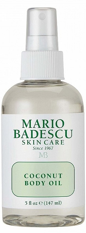 Масло-спрей для тела - Mario Badescu Coconut Body Oil — фото N1