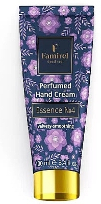 Парфюмированный крем для рук "Essence №4" - Famirel Perfumed Hand Cream — фото N1