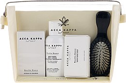 Парфумерія, косметика Набір - Acca Kappa (edp/30ml + b/lotion/100ml + soap/50g + hairbrush)