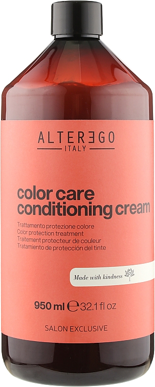 Крем-кондиціонер для фарбованого і освітленого волосся - Alter Ego Color Care Conditioning Cream — фото N3