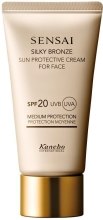 Парфумерія, косметика Сонцезахисний крем для обличчя SPF 20 - Sensai Silky Bronze Sun Protective Cream For Face (тестер)