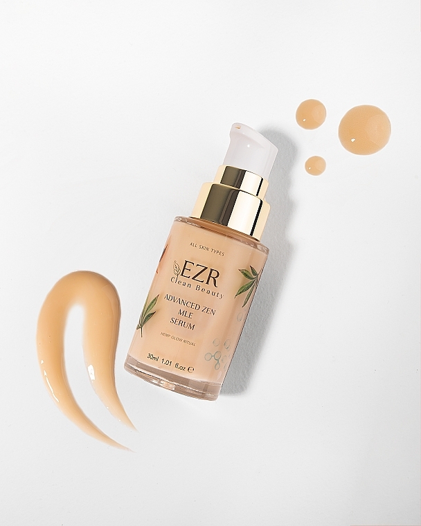 Ламеллярная сыворотка-концентрат для лица - EZR Clean Beauty Advanced Zen Mle Serum — фото N4