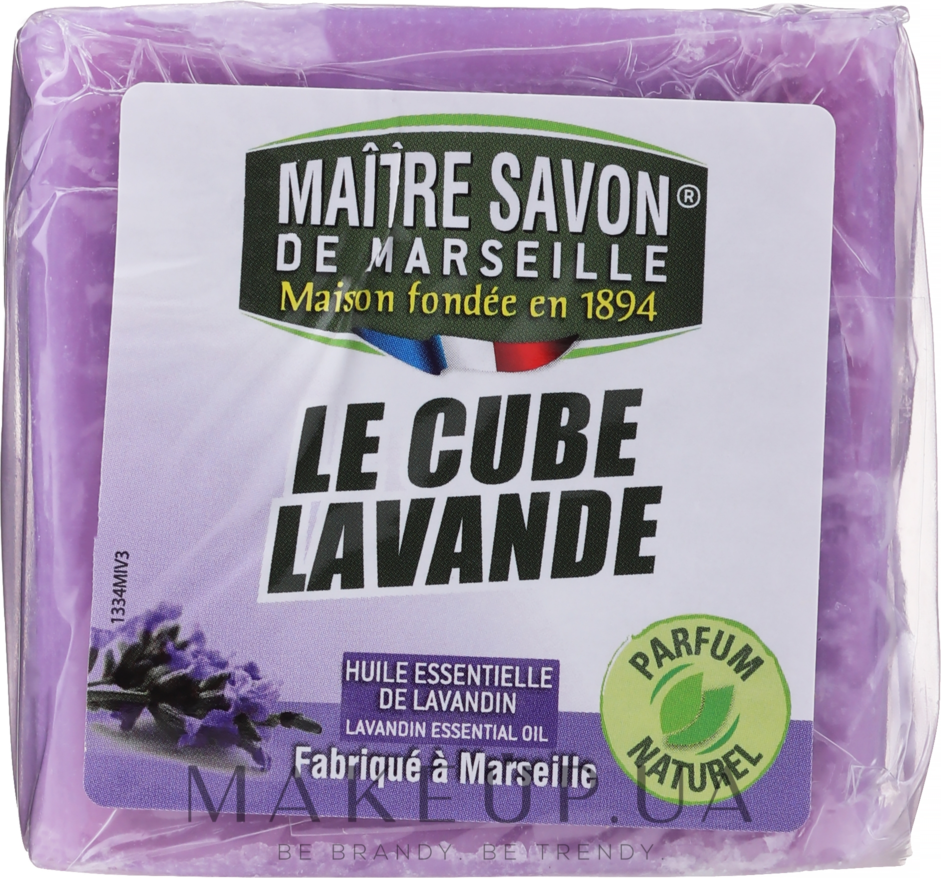 Мило "Лаванда" - Maitre Savon De Marseille Savon De Provence Lavender Soap Bar — фото 300g