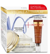 Парфумерія, косметика Набір - Collistar Attivi Crema Balsamo Collagene (cr/50ml + eye/cr/7,5ml)