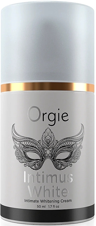 Збудливий крем з ефектом освітлення - Orgie Intimus White Intimate Whitening Cream — фото N1