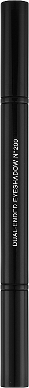 Двосторонній пензлик для тіней - Chanel Retractable Dual-Ended Eyeshadow Brush №200 — фото N2