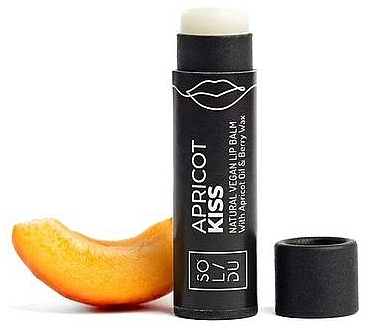 Бальзам для губ - Solidu Apricot Kiss Lip Balm — фото N3