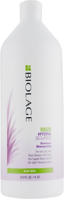 Шампунь для увлажнения очень сухих волос - Biolage Ultra Hydrasource Shampoo — фото N3