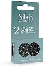 Парфумерія, косметика Змінні диски для видалення мозолів - Silk'n FreshPedi Refill Discs Medium & Coarse