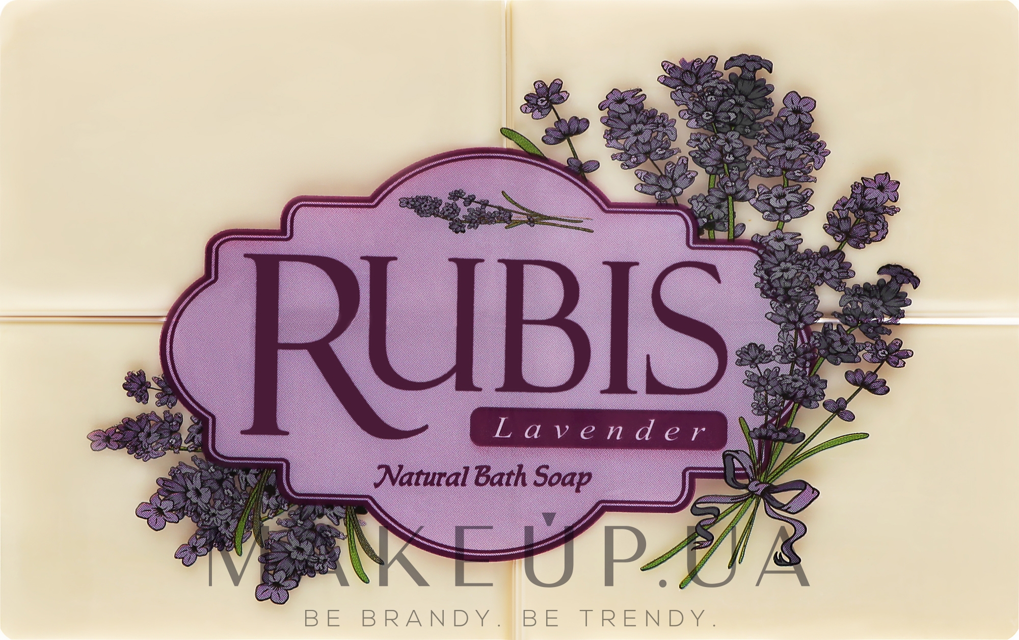 Мило "Лаванда" - Rubis Care Lavender Bath Soap — фото 4x110g