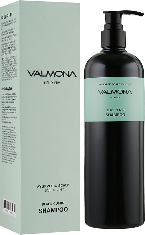 Шампунь для волос "Аюрведа" - Valmona Ayurvedic Scalp Solution Black Cumin Shampoo — фото N2