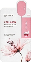 Парфумерія, косметика Тканинна маска для обличчя з колагеном - Mediheal Collagen Essential Mask