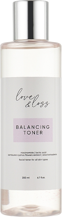 УЦЕНКА Тоник для всех типов кожи - Love&Loss Acne Balancing Toner * — фото N2