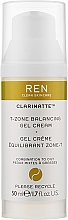 Парфумерія, косметика Балансинг гель-крем для Т-зони - Ren Clean Skincare Clarimatte T-Zone Balancing Gel