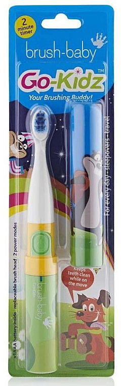 Электрическая зубная щетка - Brush-Baby Go-Kidz Mikey Electric Toothbrush — фото N2