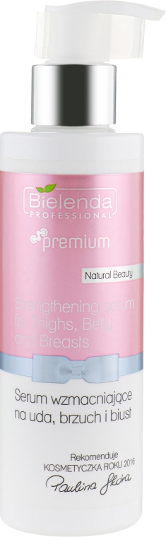 Зміцнювальна сироватка для стегон, живота і грудей - Bielenda Professional Natural Beauty Body Serum — фото N1