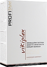 Духи, Парфюмерия, косметика Набор - Profi Style Vikiplex Salon Kit (serum/250ml + cr/stab/500 ml)