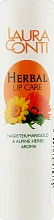 Бальзам для губ "Календула" - Laura Conti Herbal Lip Balm — фото N1