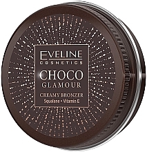 Духи, Парфюмерия, косметика Крем-бронзер для обличчя - Eveline Cosmetics Choco Glamour Creamy Bronzer