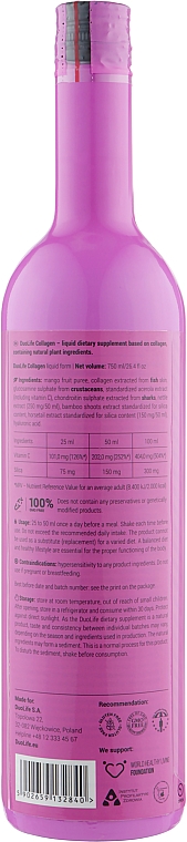 Пищевая добавка "Жидкий коллаген" - DuoLife Collagen — фото N2