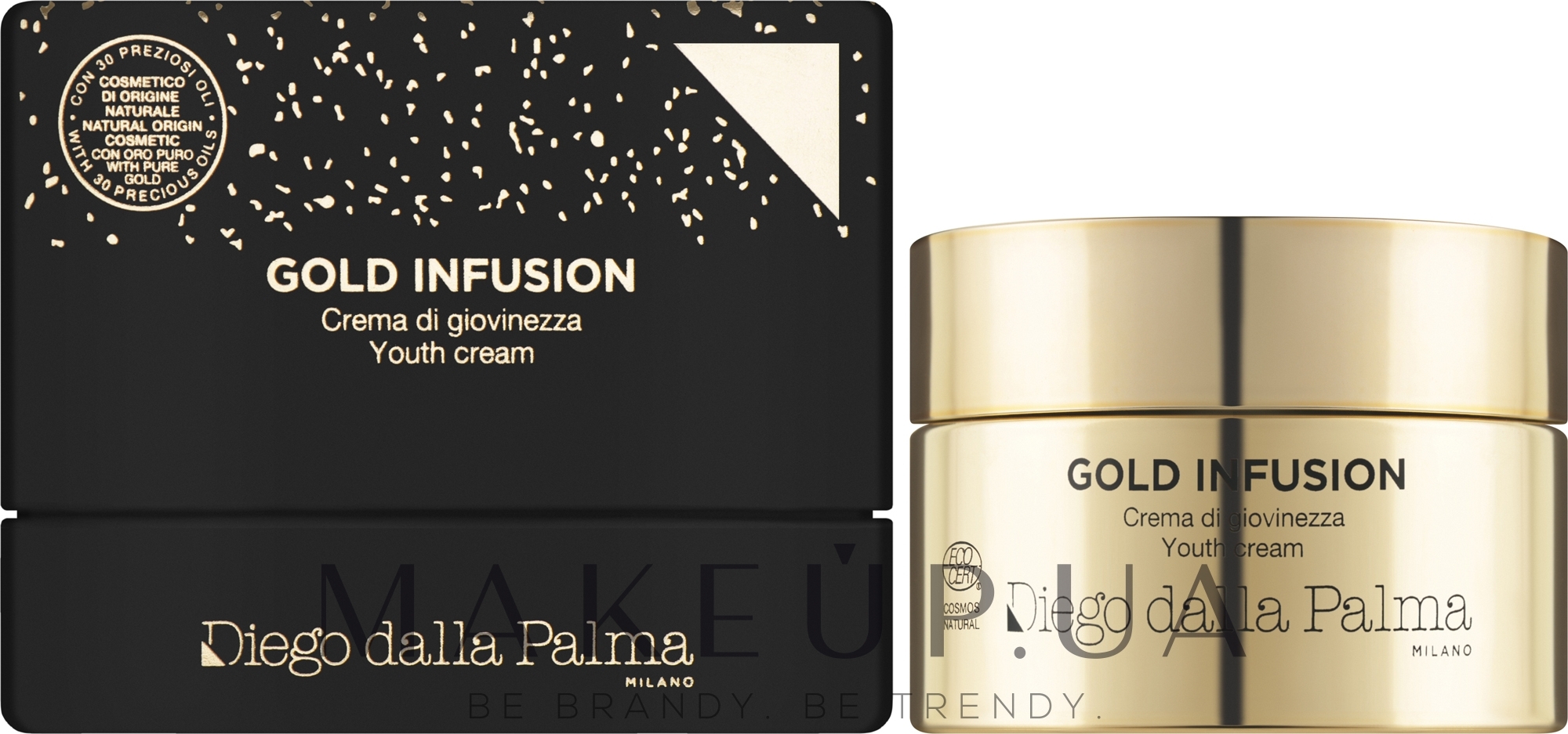 Крем "Жидкое золото" для молодости кожи лица - Diego Dalla Palma Gold Infusion Cream — фото 45ml