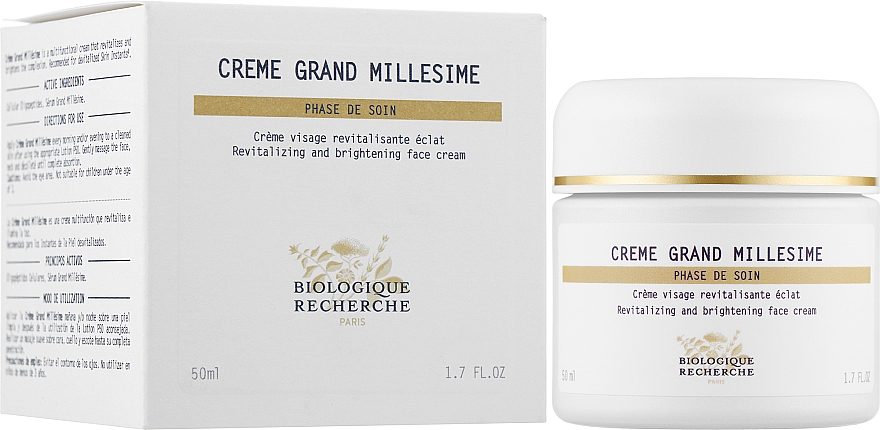 Омолоджувальний крем - Biologique Recherche Grand Millesime Revitalising Face Cream — фото N2