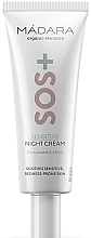 Нічний крем для обличчя - Madara Cosmetics SOS+ Sensitive Night Cream — фото N1