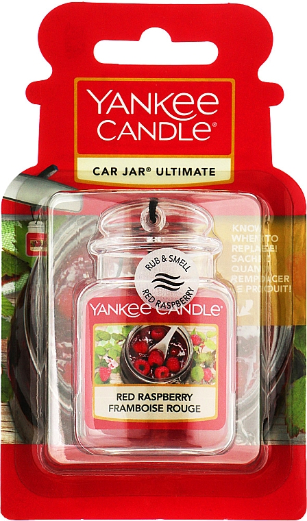 Ароматизатор Червона малина - Yankee Candle Red Raspberry Jar Ultimate:  купити за найкращою ціною в Україні