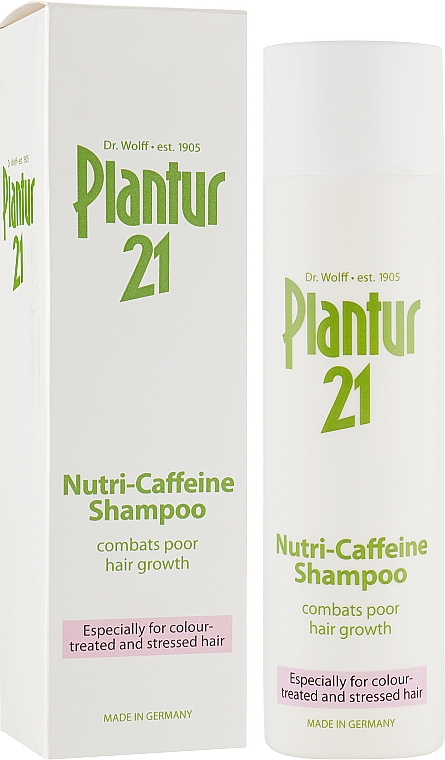Шампунь нутрікофеіновий проти випадіння волосся - Plantur Nutri - Coffein Shampoo